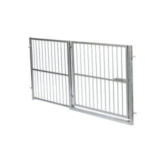 Vertical Bar Panels with 4’ Doors
