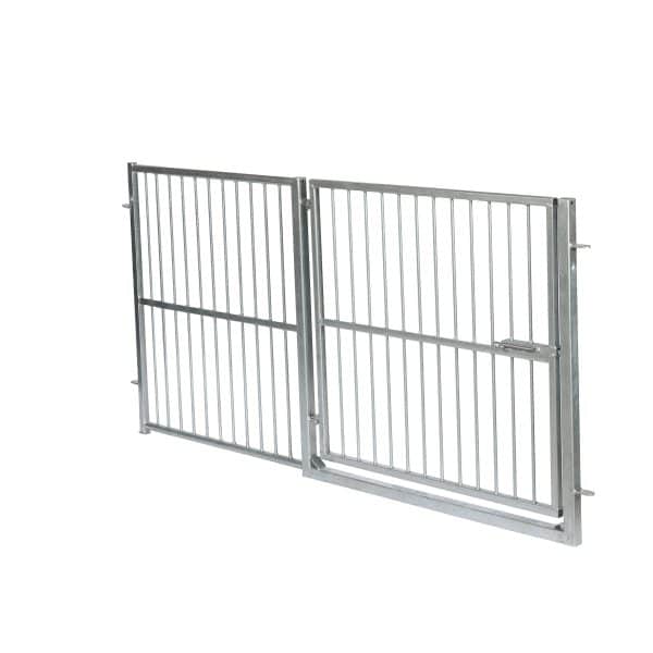 Vertical Bar Panels with 4’ Doors