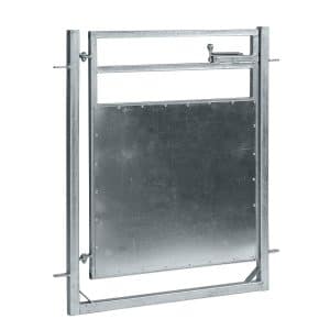 3' Solid Walk-Thu Door