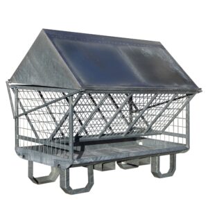 Hot Dip Galvanize Split Roof for Big Square Bale feeder (Clearance Pricing!)