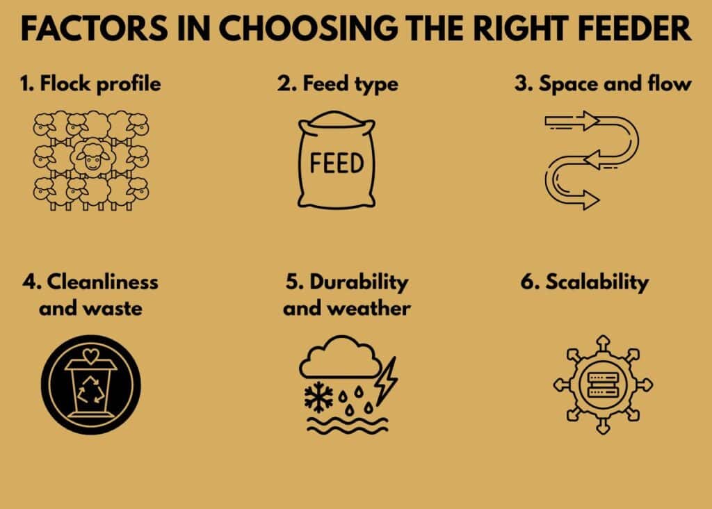 minigraphic - Types of Sheep and Goat Feeders: How to Choose the Right One for Your Flock