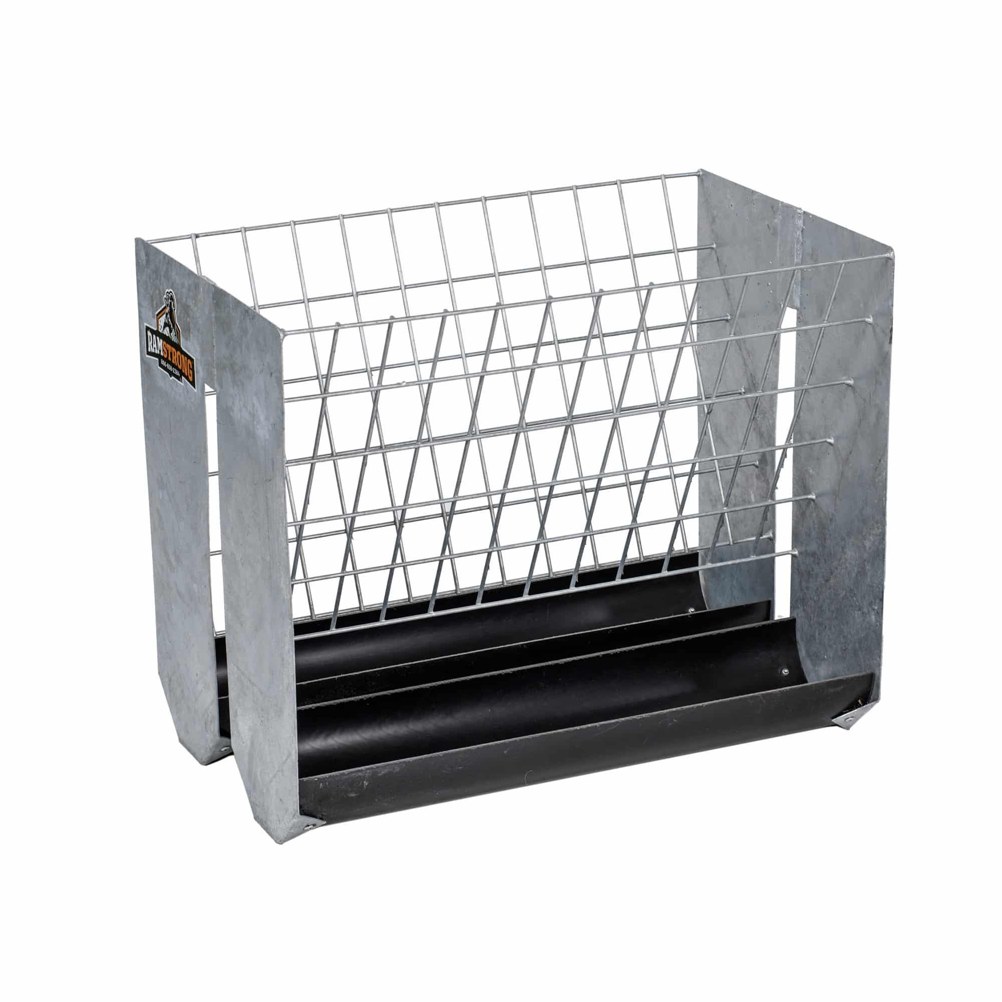 DHR 01 - 2-Sided Hay Rack with Feed Trough