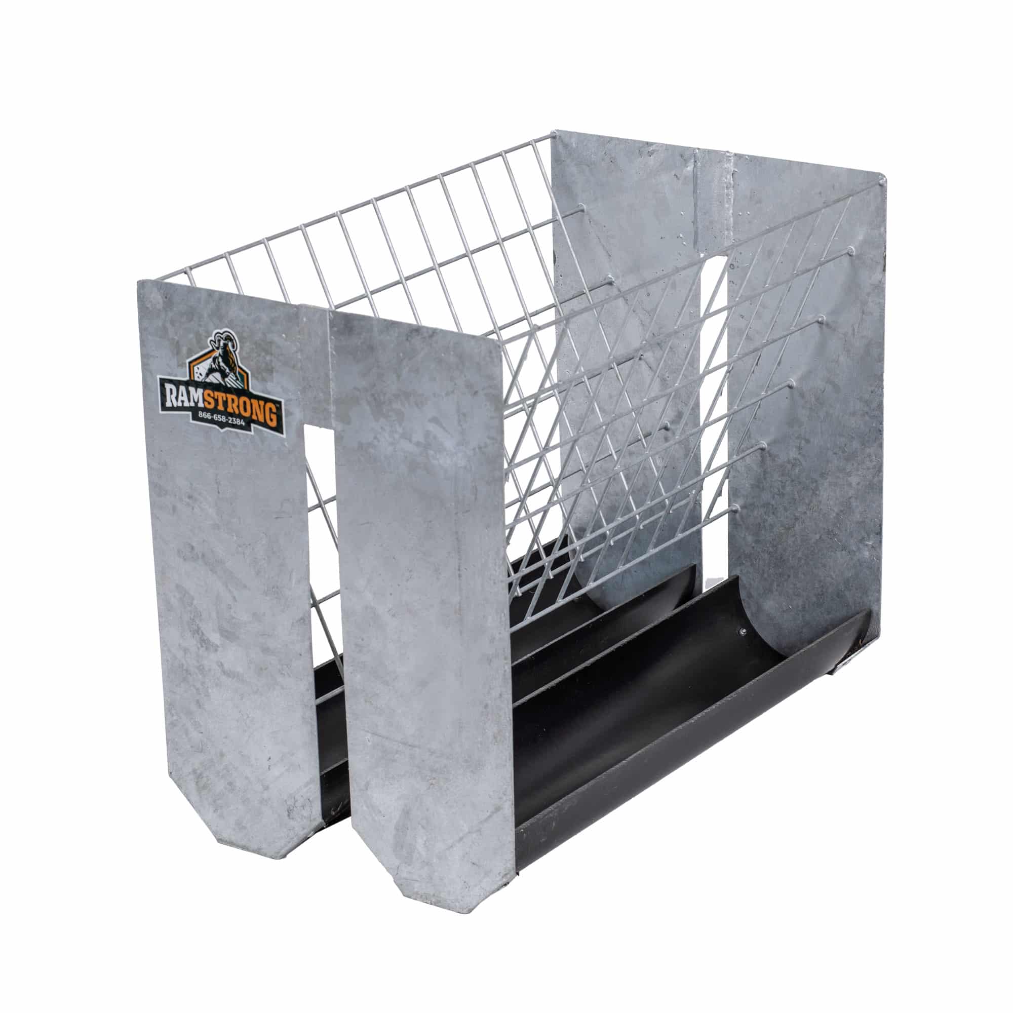 DHR 03 - 2-Sided Hay Rack with Feed Trough