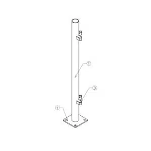 Corner Connecting Post