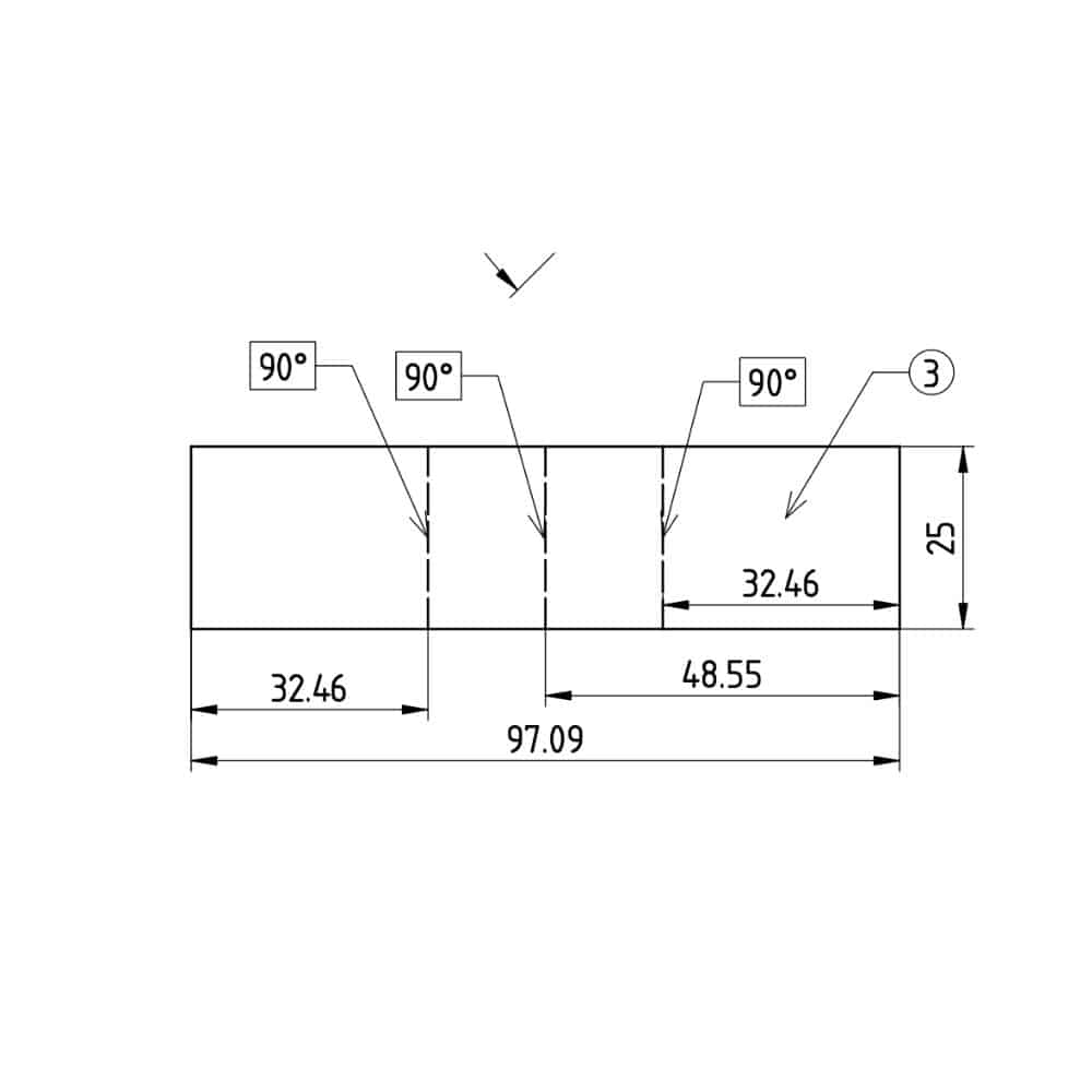 3 - Tee Connecter Post