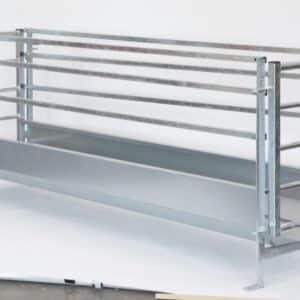 10' Sheep Double sided Walk Through with hay rack
