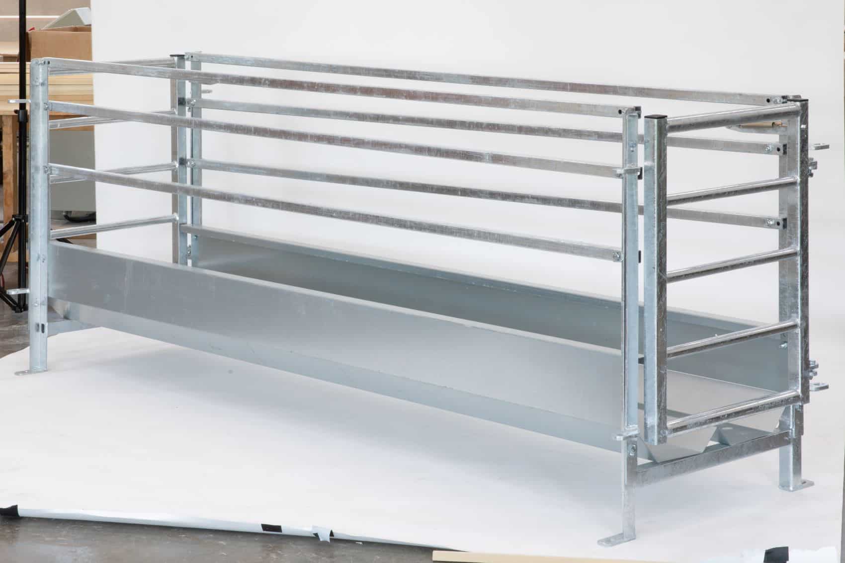 10 foot walk through hay rack 1 - 10' Sheep Double sided Walk Through with hay rack