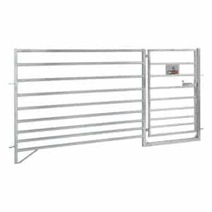 8' Open Bar Panel with 3' Door, 49" tall – RamStrong
